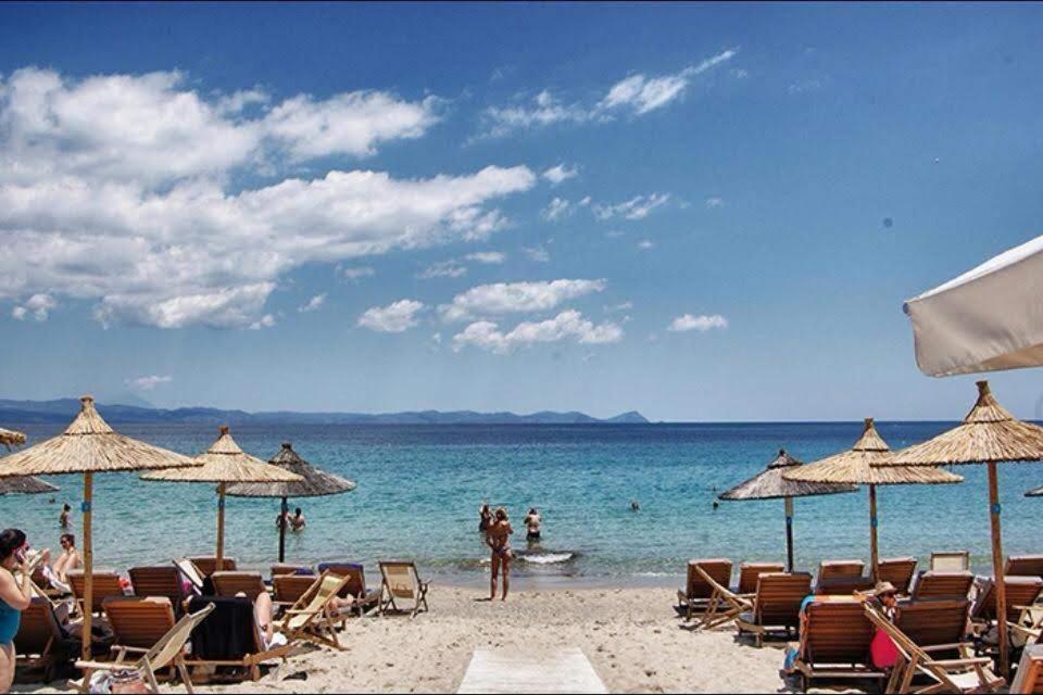 Apartment By The Sea,Neoi Epivates Beach, Thessaloniki 네오이 에피바타이 외부 사진